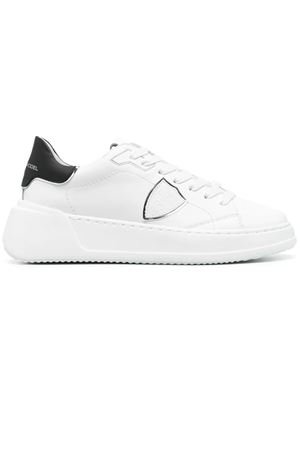 Sneakers Tres Temple Women, White Black PHILIPPE MODEL | BJLDV010